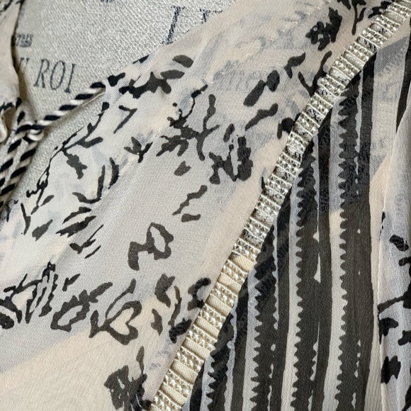 Anthropologie ~ Talulah Tiered Midi Dress Medium - Picture 3 of 14